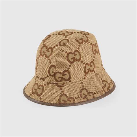 gucci gg jumbo hat|authentic gucci bucket hat.